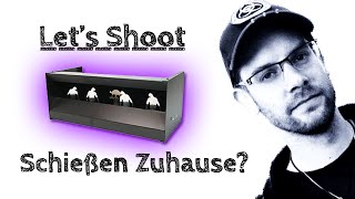 Luftgewehr Zuhause schießen Rechtliche Situation  Kugelfang  Zombie Entenkasten  Lets Shoot 31 [upl. by Salvador]