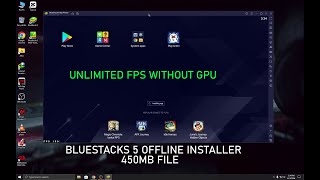 Bluestacks 5 Offline Installer 2024  Full Lite Version  Google Drive Link [upl. by Aneeb]