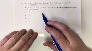 AP Chemistry Unit 52 Practice Problems  Determining Reaction Order [upl. by Anihpled]