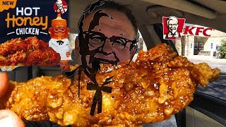 KFC ⭐🔥5PC HOT HONEY FRIED CHICKEN🐔⭐ Food Review [upl. by Nylssej142]