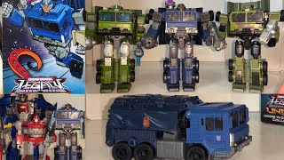 Transformers Legacy United Breakdown figure review Prime universe collection bulkhead comparison [upl. by Nnylatsyrc]