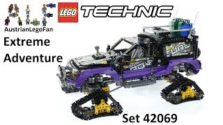 Lego Technic 42069 Extreme Adventure  Lego Speed Build Review [upl. by Arodaeht]