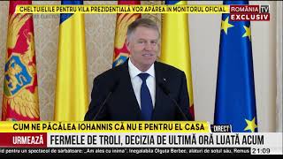 Complicitate parșivă pentru barosanul de la Cotroceni parvenitismul lui Iohannis ne costă enorm [upl. by Garrott]