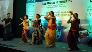 Giren Girata  Cultural Dance  IEEE R10 Congress 2016 [upl. by Dom]