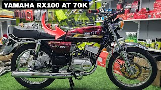 YAMAHA RX100 FULLY RESTORED AT 70K IN CHENNAI  HORSE POWER MOTOCARE  ARK Diaries [upl. by Irving]