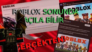 ROBLOX AÇILABİLİR  SONUNDA [upl. by Willabella538]