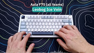 Leobog Ice Vein  Aula F75  sound test [upl. by Switzer]