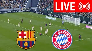 🔴LIVE Barcelona gegen Bayern München  ChampionsLeagueSpiel 2024 jetzt live [upl. by Sitarski]