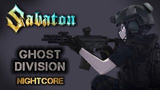 Female Cover SABATON – Ghost Division NIGHTCORE by ANAHATA  Lyrics [upl. by Benyamin]