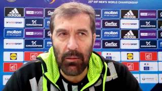 Handball WM 2017 Coach Veselin Vujovic Slowenien im SPORT4FINALInterview [upl. by Seif]