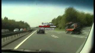 Volvo s60 t5 Autotech vs Porsche 997s on autobahnwmv [upl. by Valley]