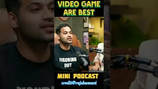 Video game are best Or not🧐🤔 rajshamani games podcast short shorts [upl. by Akahs234]