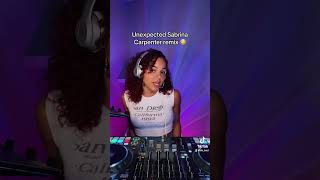 Idk why these just work so well 😂 femaledj sabrinacarpenter djmashup shorts explore [upl. by Minna]