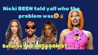 Safaree been a problem as well as EricaMena Match made in reality heaven🥱😂 realitytvstar [upl. by Adekahs]