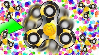 FREE OFFICIAL FIDGETSPINNER SKIN NOW   Slitherio With Fidget Spinners  Spinzio Part 7 [upl. by Rickard]