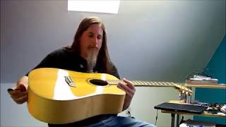 Washburn WD40SCE Acoustic Guitar Review [upl. by Ramat]