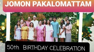 50th BIRTHDAY CELEBRATION JOMON PAKALOMATTAM Angel group creation [upl. by Wein140]