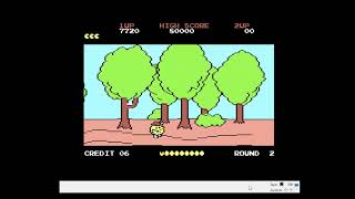 Commodore 64 Emulated PacLand 27240 points [upl. by Dippold]