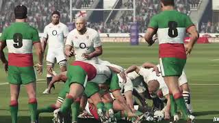 Rugby Challenge 4 gameplay Leicester Tigers vs Gloucester  Gallagher Premiership Rugby 2024 [upl. by Sivrad]