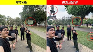 Cara Mudah Edit Foto Pakai AI Artifical Intelligence [upl. by Elegna]