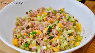 Cuando Ya No Sepas que Cocinar haz este rico Ceviche de Atún [upl. by Sill109]