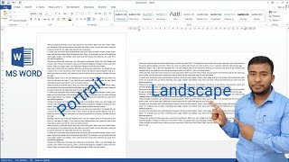 How to Landscape One Page in Word  Change A Single Page To Landscape In Word [upl. by Kahcztiy377]