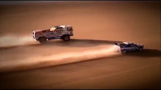 DAF vs Peugeot 405 I ParisDakar 1988 [upl. by Blandina400]