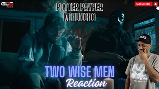 AMERICAN Reacts to Potter Payper x M Huncho  Two Wise Men Music Video  GRM Daily [upl. by Kariotta]