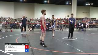 2024 GrecoRoman Senior World Team Trials  Peter Del Gallo vs Billy Sullivan 55 KG 3rd Place Bout [upl. by Irra894]