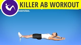 Killer Ab Workout Advanced Abs Exercise for Men at home [upl. by Ulla]