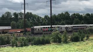 Railfanning The Northeast Corridor at Adams Yard New Brunswick NJ [upl. by Gilder]