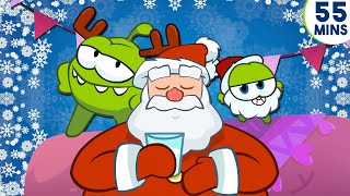 Om Nom Stories  New Neighbors  Xmas Special  Funny Cartoons For Kids By HooplaKidz TV [upl. by Ttayh269]