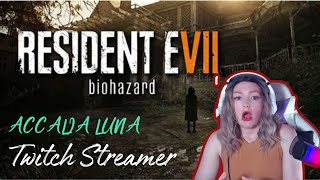 Resident Evil 7  Twitch Stream  AccaliaLuna [upl. by Erreid278]