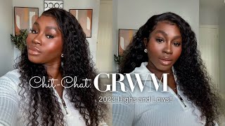 CHIT CHAT GRWM  THIS YEAR HAS BEEN ALOT Let’s talk about it Ft Subella Hair [upl. by Aihsenot]