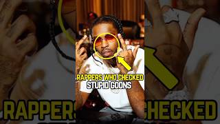 Rappers Who CHECKED Stupid Goons😱PART 2 [upl. by Idnal]