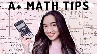 STUDY TIPS How to score A for Maths even with no talent  A Levels amp SPM [upl. by Steinway]