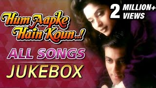 Hum Aapke Hain Koun Full Movie All Songs Jukebox  Salman Khan Songs  Evergreen Songs Collection [upl. by Waterman822]