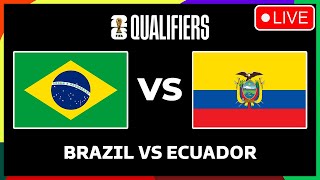 BRAZIL VS ECUADOR FIFA WORLD CUP 2026 QUALIFIERS PREVIEW LINEUP PREDICTIONS amp HEAD TO HEAD [upl. by Ahsilav374]