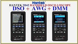 HANTEK 2D42 Oscilloscope Detailed Review [upl. by Ozen839]