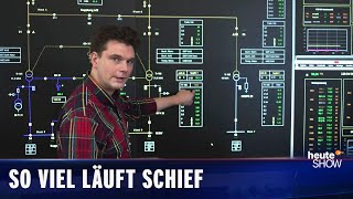 Wie Deutschland den Ausbau der erneuerbaren Energien verkackt  heuteshow [upl. by Attennaej]