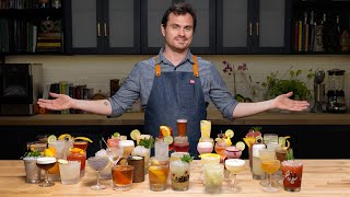 50 Cocktails you NEED to know How to be a better Bartender [upl. by Blake]