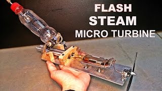 Flash Steam Micro Turbine [upl. by Brianne19]