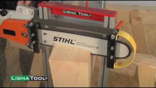 Lignatool Chainsaw Cutting Guide [upl. by Jodee582]