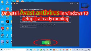 How to uninstall avast antivirus in windows 10 [upl. by Assirehs]