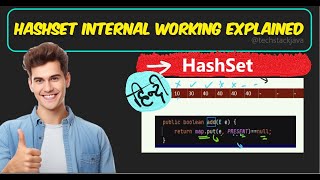 Java HashSet Internal Working  With Example  Hindi  Imp Interview Question [upl. by Leban888]