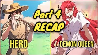 4 HERO X DEMON LORD TAGLISH RECAP manhwa manhua [upl. by Elbart957]