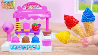 💞Amazing Rainbow Ice Cream💞How To Make Play Doh Rainbow Ice Cream Eating Asmr🌈Sweet Baking Recipes [upl. by Elamrej265]