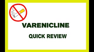 Varenicline REVIEW  Smoking cessation medication [upl. by Najram]