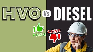 HVO vs Diesel Pros amp Cons The Future of More Sustainable Construction [upl. by Htirehc696]