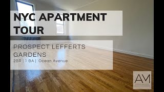 NYC Apartment Tour 2BR Apartment on Ocean Avenue Prospect Lefferts Gardens Brooklyn [upl. by Changaris]